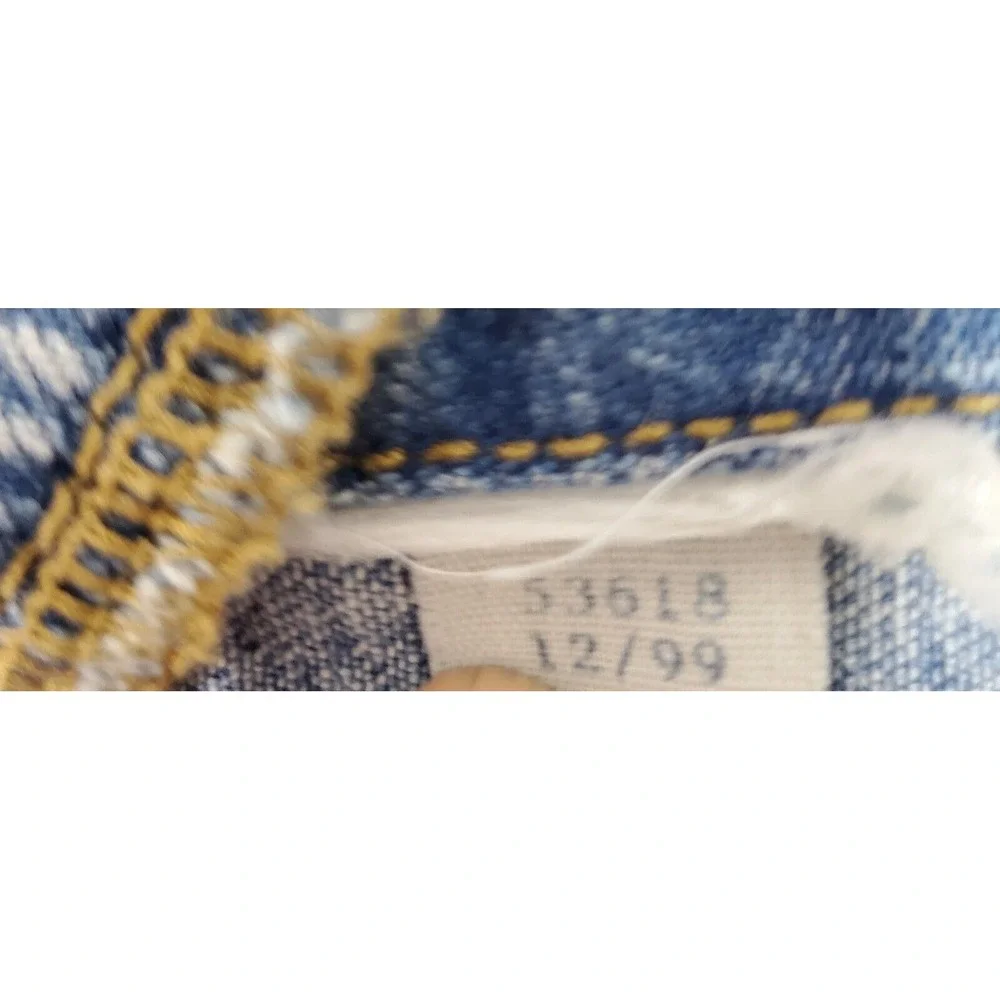 90's Y2K Jean Jacket Blue Denim Cropped Tommy Hilfiger Medium